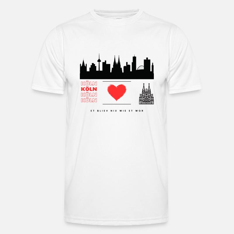 Köln Männer Funktions-T-Shirt