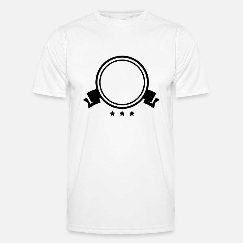 empty_cycle_f1 - Männer Funktions-T-Shirt - Weiß