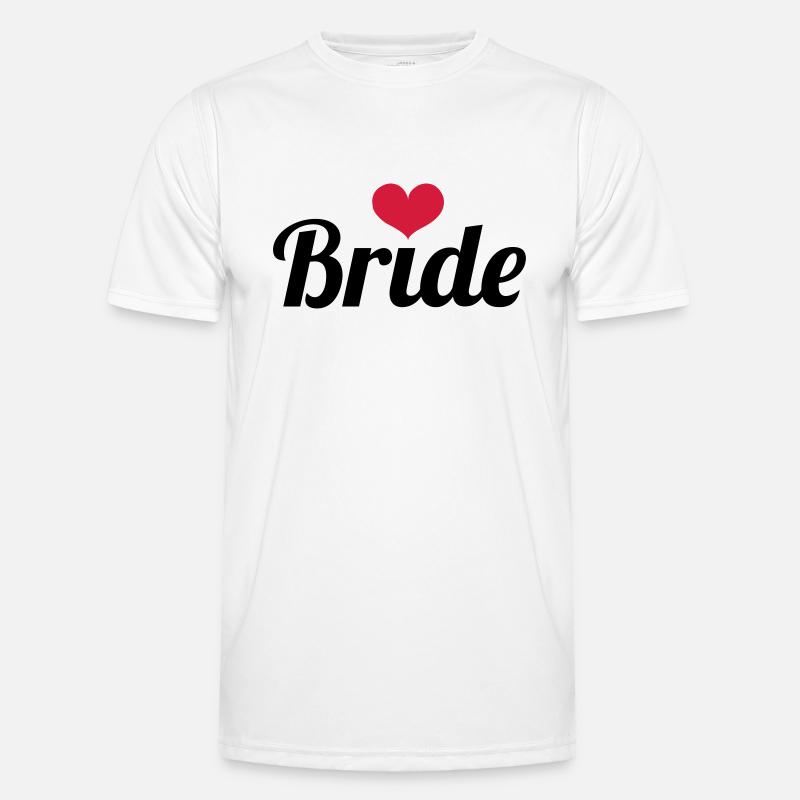 Bride - Wedding Männer Funktions-T-Shirt