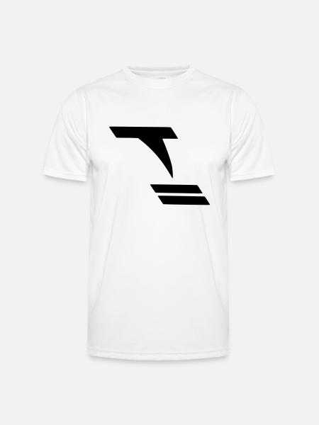 Tornado - Männer Funktions-T-Shirt - Weiß