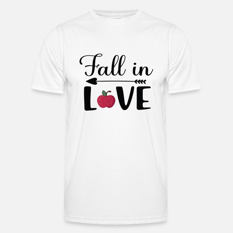 Fall in Love Männer Funktions-T-Shirt