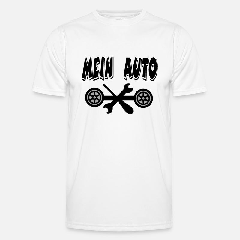 Auto Männer Funktions-T-Shirt