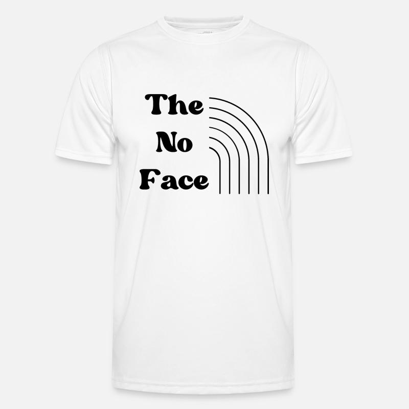 Gesichtslose Form Männer Funktions-T-Shirt