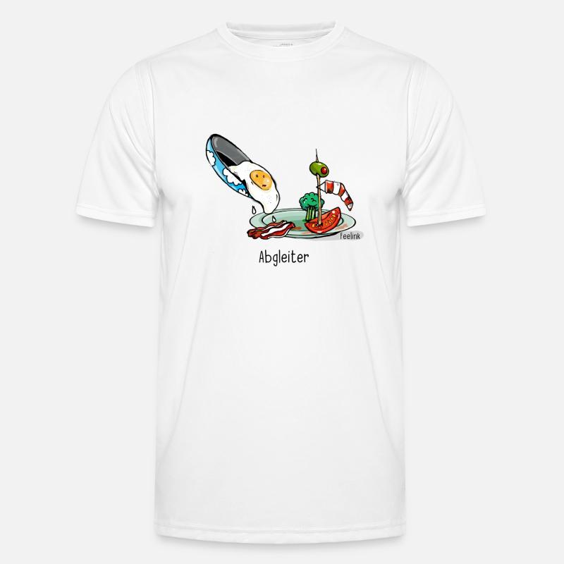 Paragliding Gleitschirm Pilot Vogel Ei - Männer Funktions-T-Shirt - Weiß