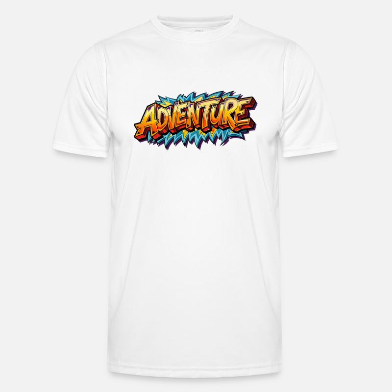Abenteuer Männer Funktions-T-Shirt
