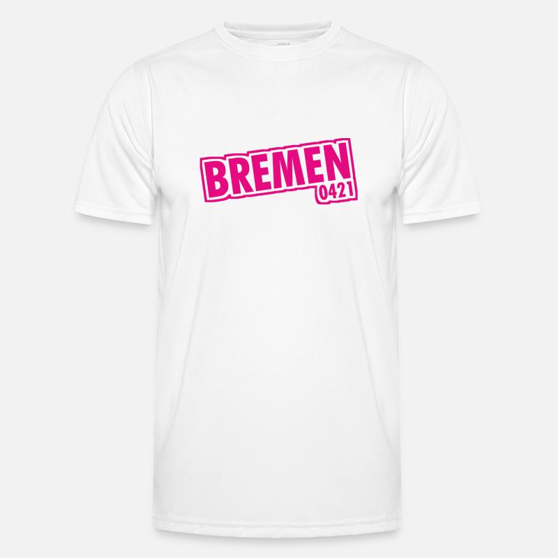 Bremen - 0421 - Area Code - Men's Functional T-Shirt - white