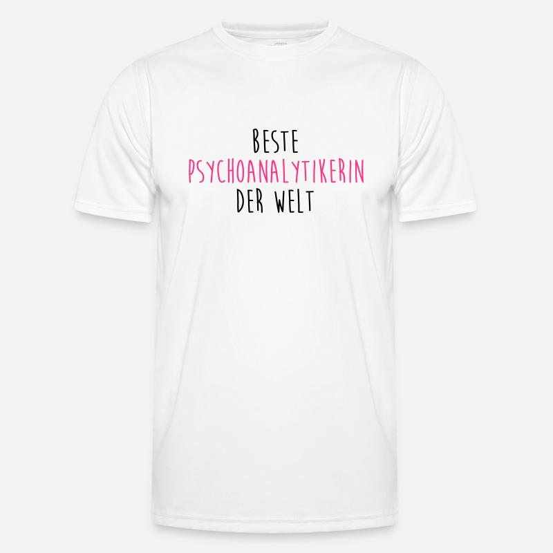 Psychoanalytiker Psychoanalytiker Medizin Arzt Psy Männer Funktions-T-Shirt
