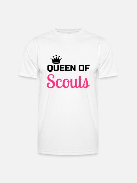 scout / scouting / scoutisme / guide - T-shirt sport Homme - blanc