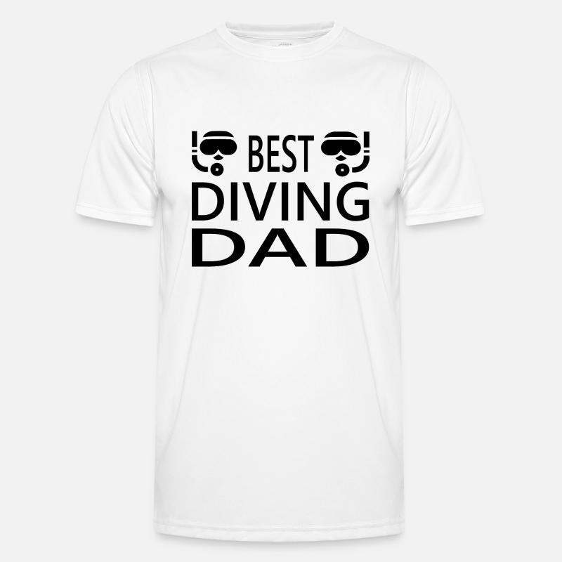 Diving Dive Dive - Men's Functional T-Shirt - white