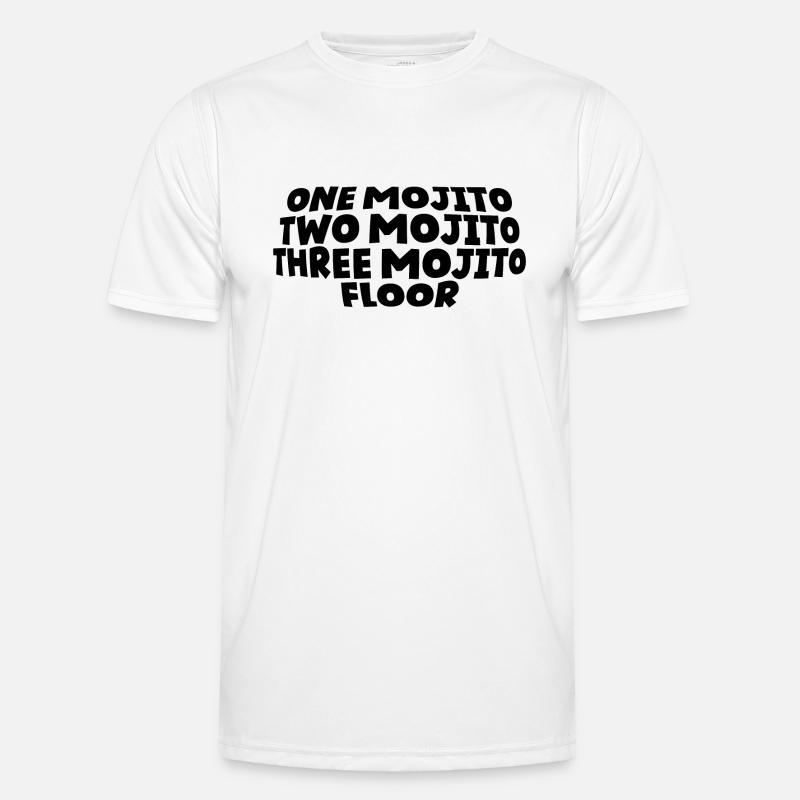 One Mojito Two Mojito Three Mojito Floor Männer Funktions-T-Shirt
