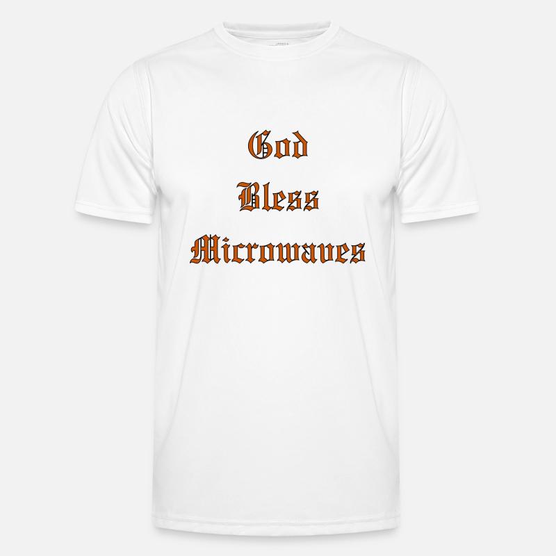 GodBlessMicro-ondes T-shirt sport Homme