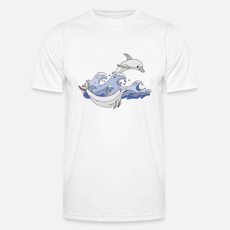 Delphine Männer Funktions-T-Shirt