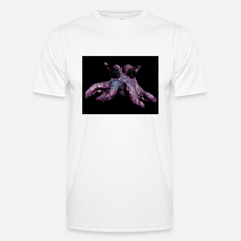 Octopus octopus - Men's Functional T-Shirt - white