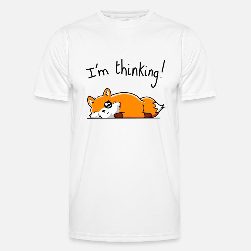 I'm thinking ( Fox ) Men's Functional T-Shirt