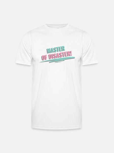 Master of Disaster - Men's Functional T-Shirt - white