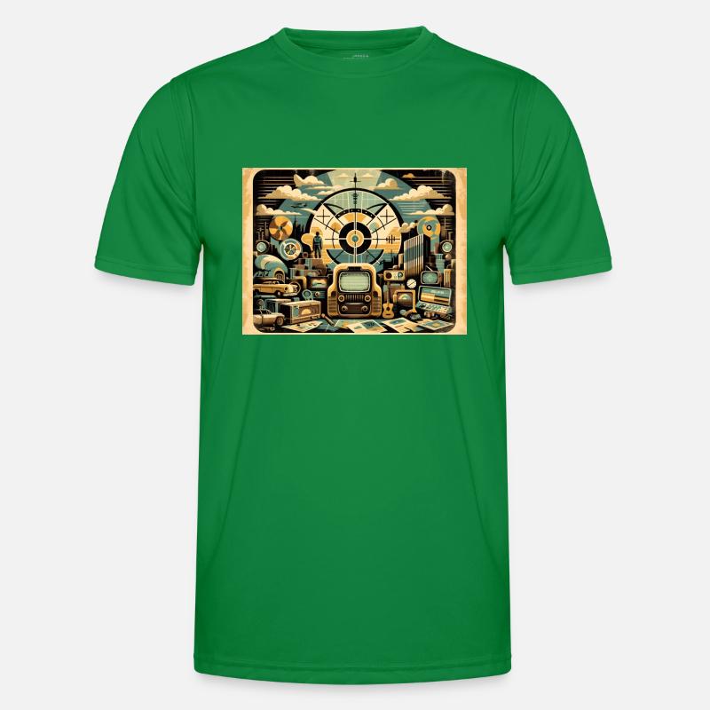 Retro Fallout Men's Functional T-Shirt