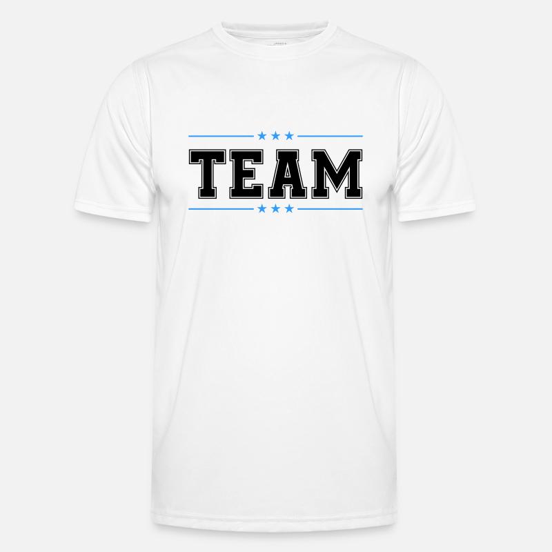 Team 02 - Men's Functional T-Shirt - white