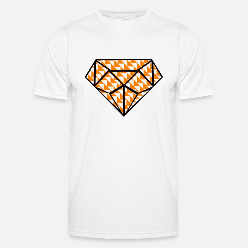 Diamond Design Art 2 T-shirt sport Homme