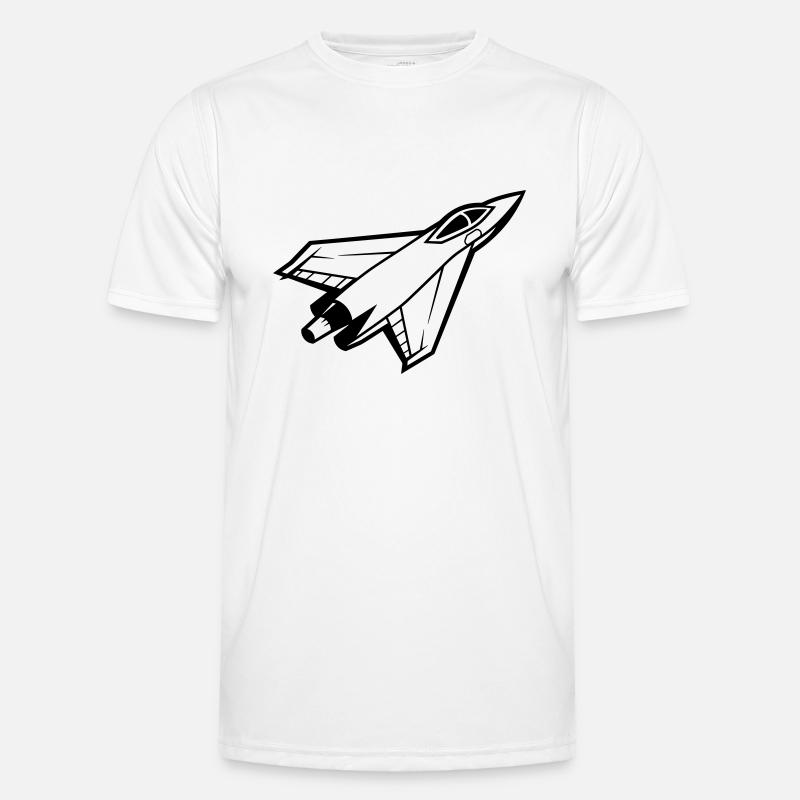 Avion de chasse T-shirt sport Homme
