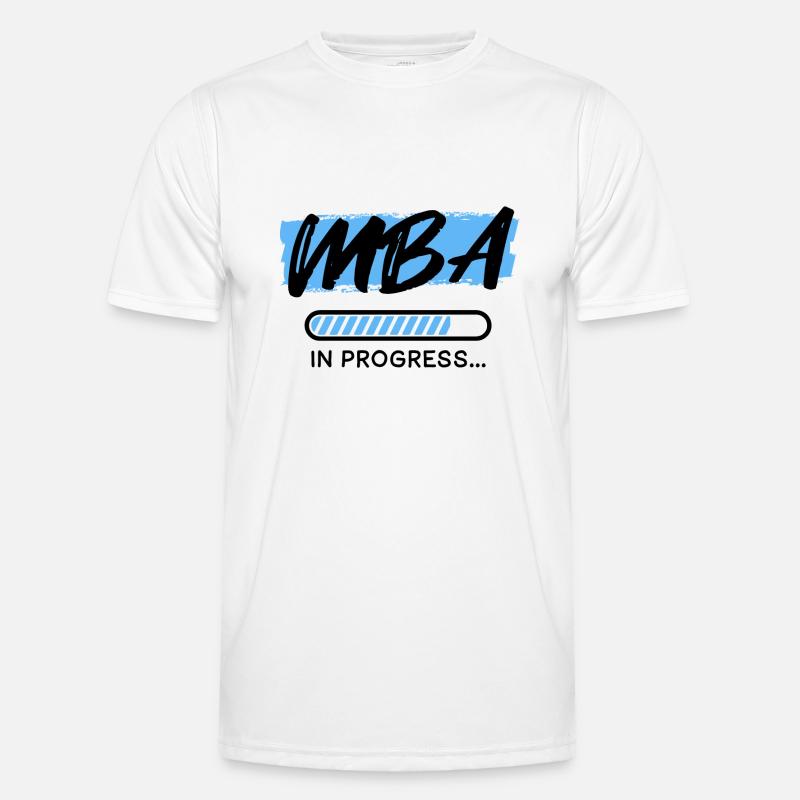 MBA In progress Männer Funktions-T-Shirt