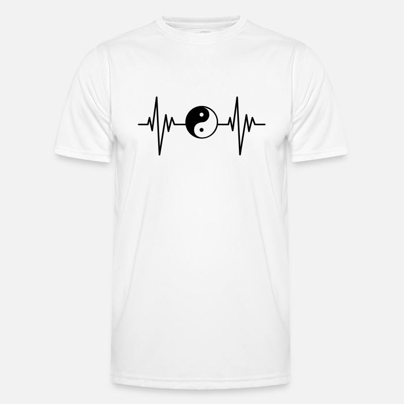Ying Yang Pulse Men's Functional T-Shirt