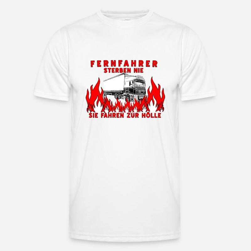 Fernfahrer Männer Funktions-T-Shirt