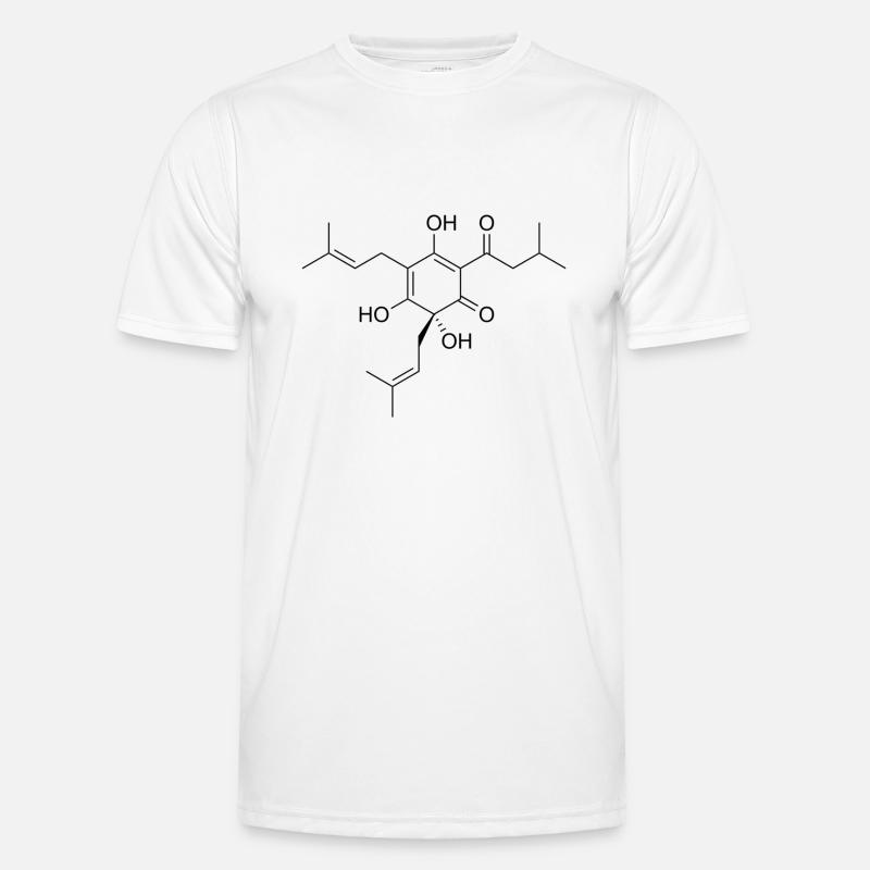 Biermolekül. Männer Funktions-T-Shirt