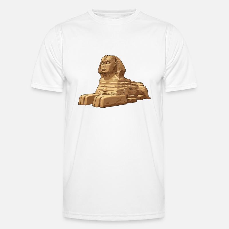 Sphinx von Gizeh Männer Funktions-T-Shirt