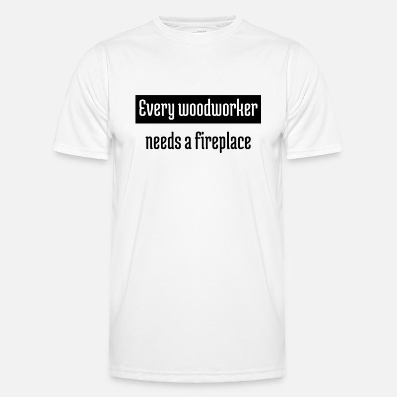 Hearbeat funny dad apprentice Men's Functional T-Shirt