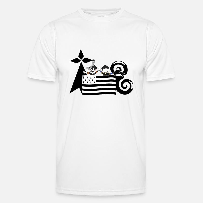 ensemble bretagne T-shirt sport Homme