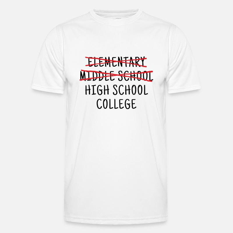 Elementary middle school high school college Men's Functional T-Shirt
