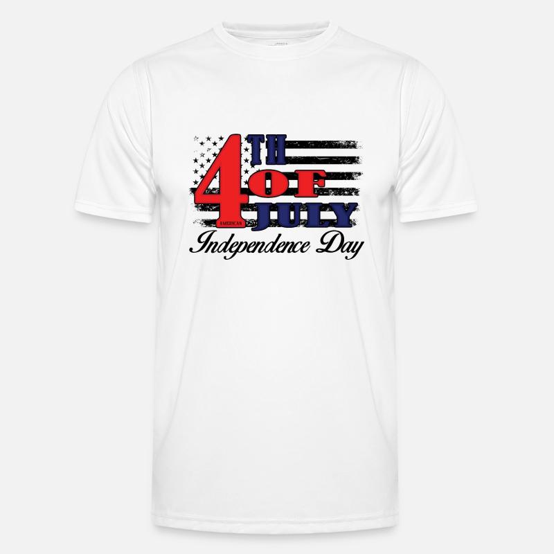 Independence Day Männer Funktions-T-Shirt