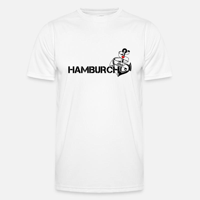 Hamburch Männer Funktions-T-Shirt