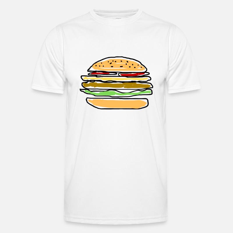 Burger Men's Functional T-Shirt