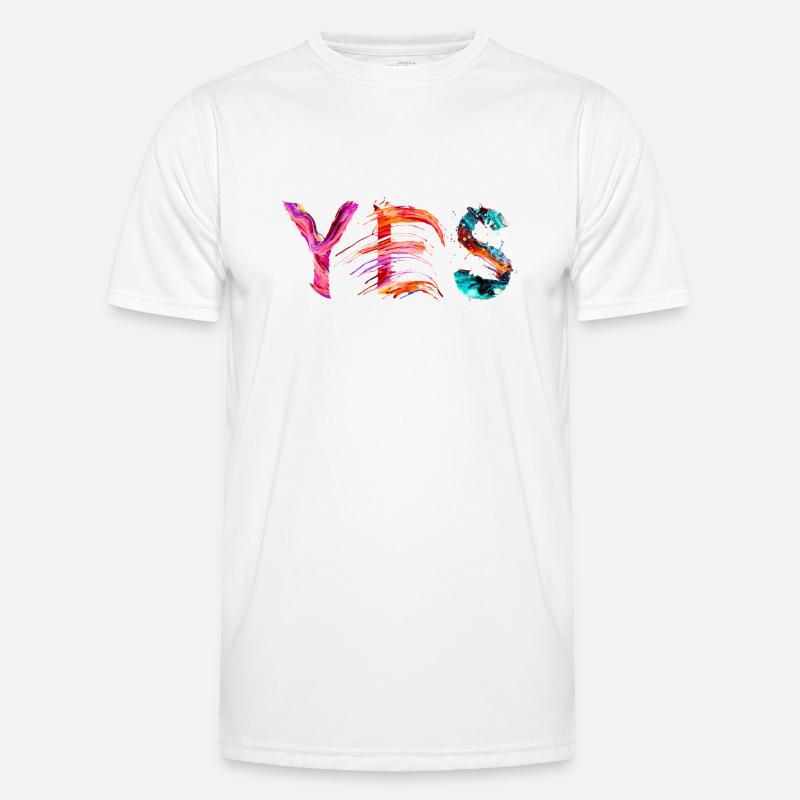 – Déclaration colorée pour la liberté et la créativité T-shirt sport Homme