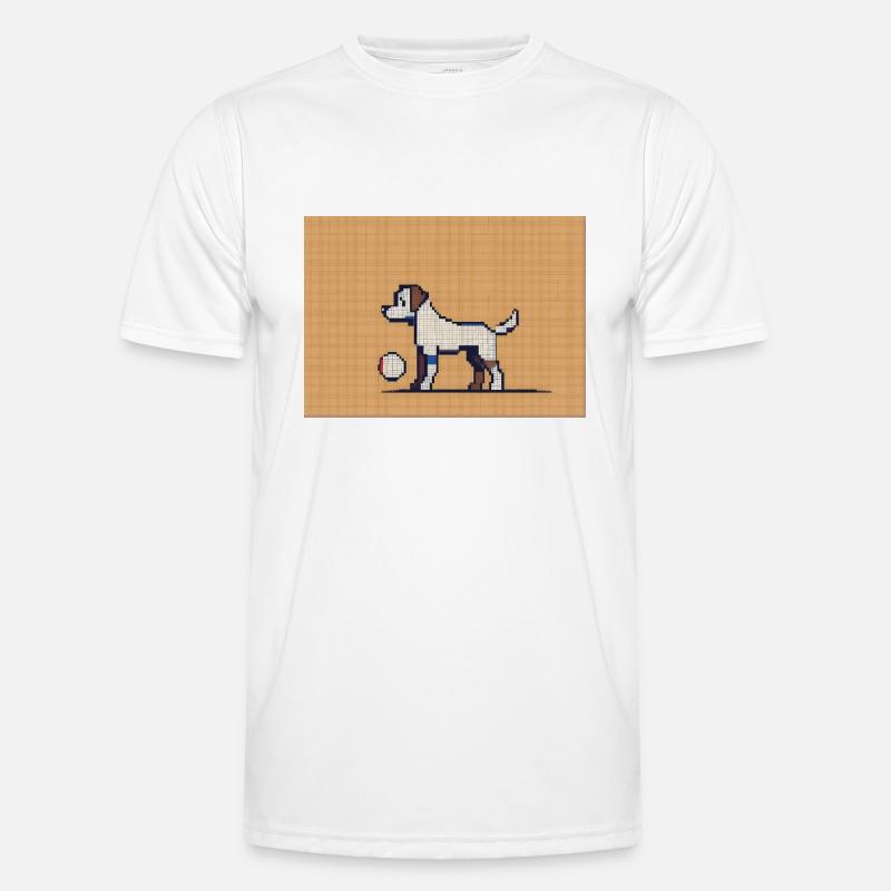 Pixel dog Men's Functional T-Shirt