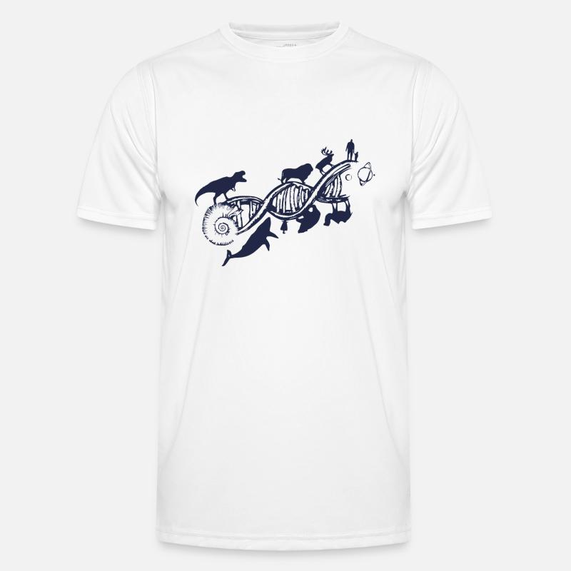 evolution - Men's Functional T-Shirt - white