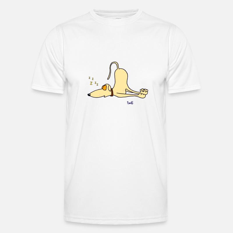 Greyhound - just sleeping Men's Functional T-Shirt