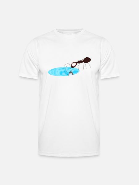 Ant - Men's Functional T-Shirt - white