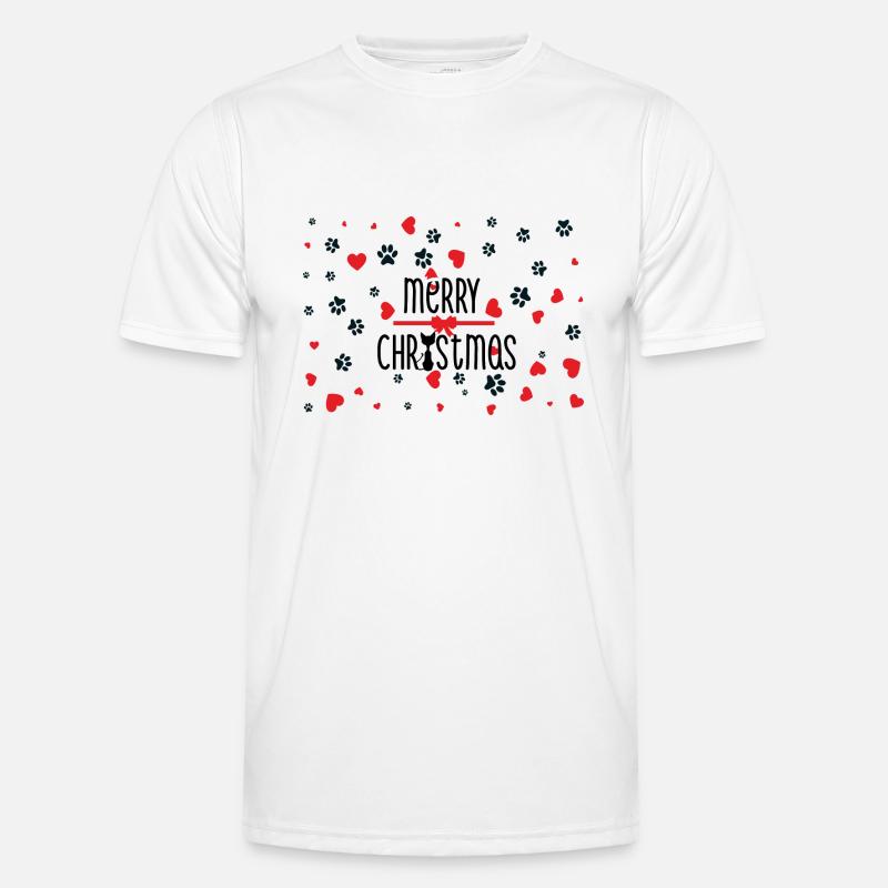 Merry Catmsas Men's Functional T-Shirt