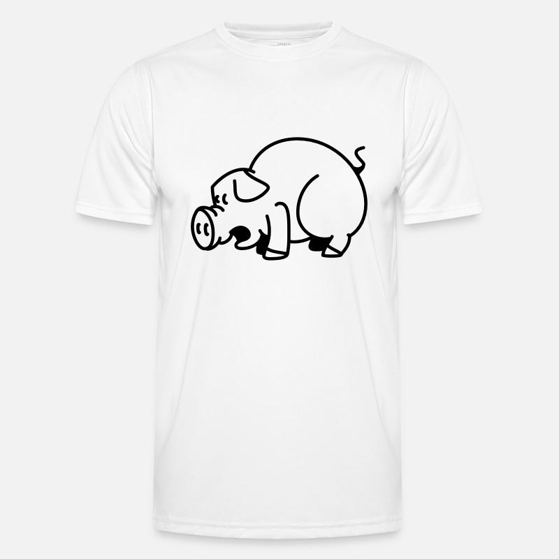 Cochon T-shirt sport Homme