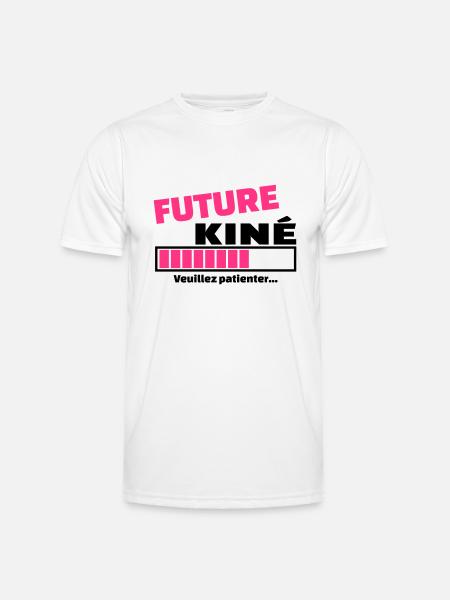 future kiné - T-shirt sport Homme - blanc