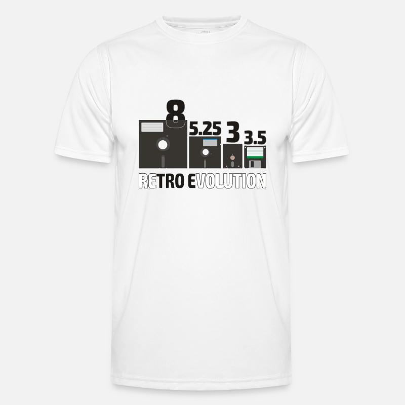 Set der Floppy Disks Männer Funktions-T-Shirt