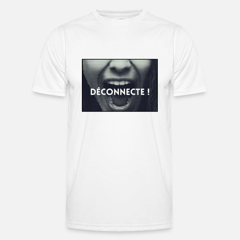 Message - Disconnect! Men's Functional T-Shirt
