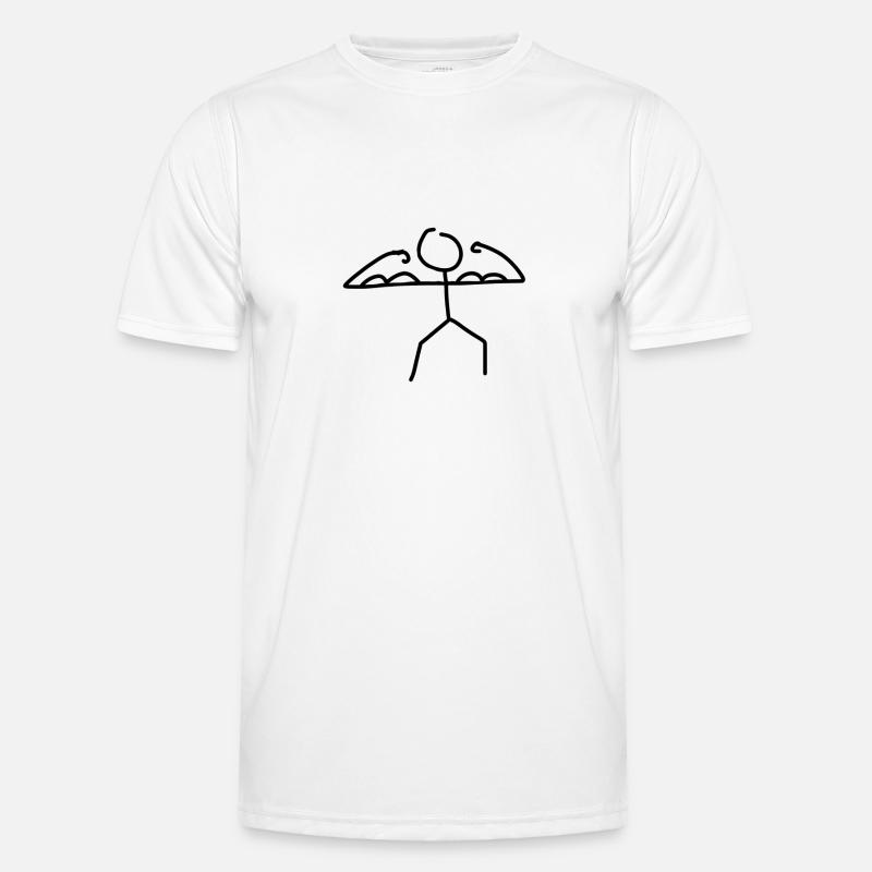 stark Mann Männer Funktions-T-Shirt