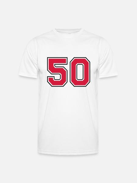 50__f2 - Men's Functional T-Shirt - white