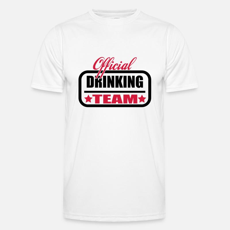 team drinking Männer Funktions-T-Shirt