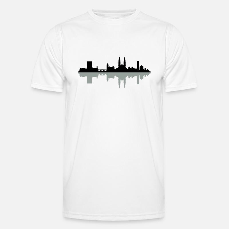 Skyline Basel Männer Funktions-T-Shirt