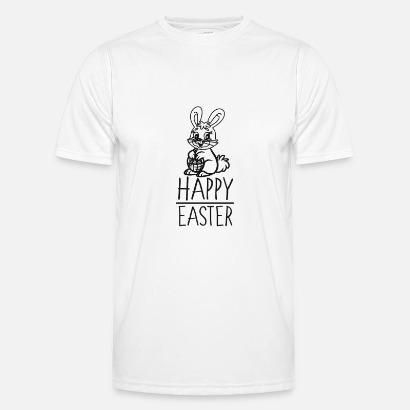 Lapin de Pâques T-shirt sport Homme