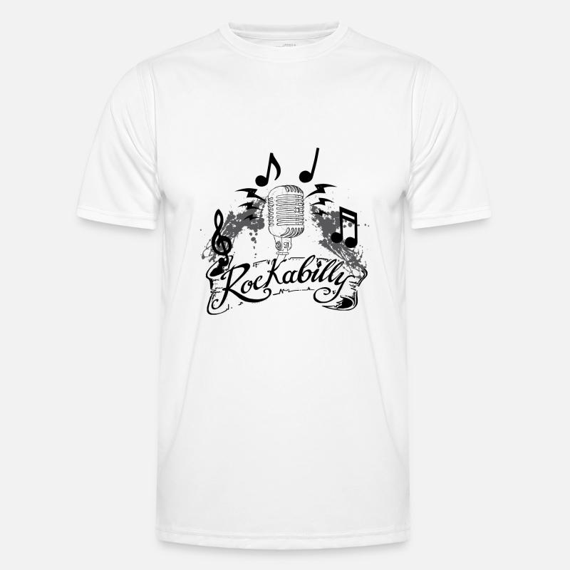 Rockabilly T-shirt sport Homme